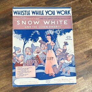 Snow White and the Seven Dwarfs Sheet Music